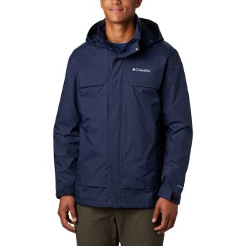 Columbia Muške Jakne - Tryon Trail Shell Tall Tamnoplave | MLIO-42785